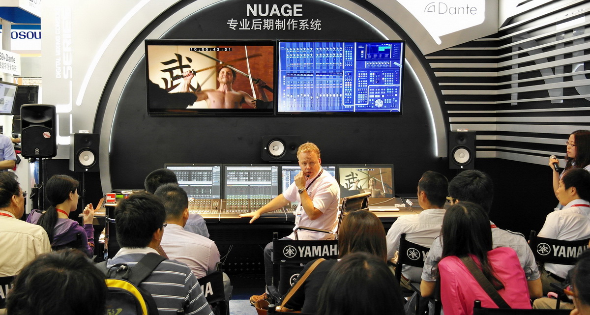 环球360专业音响新产品亮相PALM EXPO 2013展会 