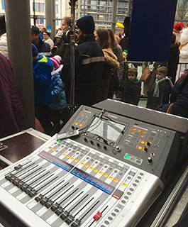 卢森堡 PRO AUDIO Sound Light Vision 公司——卢森堡演出租赁公司与环球360 TF 系列数字调音台