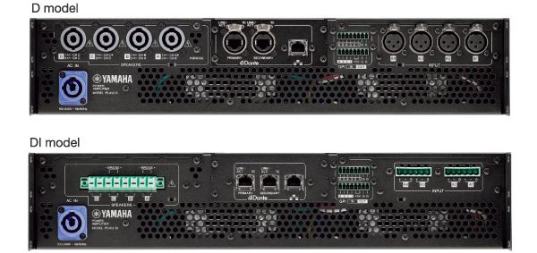 新型网络功放PC系列D/DI型号：通过集成强大的矩阵功能和Dante连接方式，提供高灵活性和可扩展性