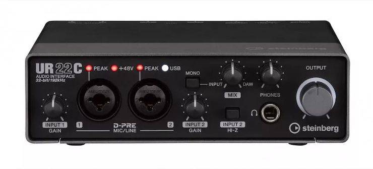 升级 USB-C 和 32/192：Steinberg 发布 UR22C、UR44C 和 UR816C 音频接口