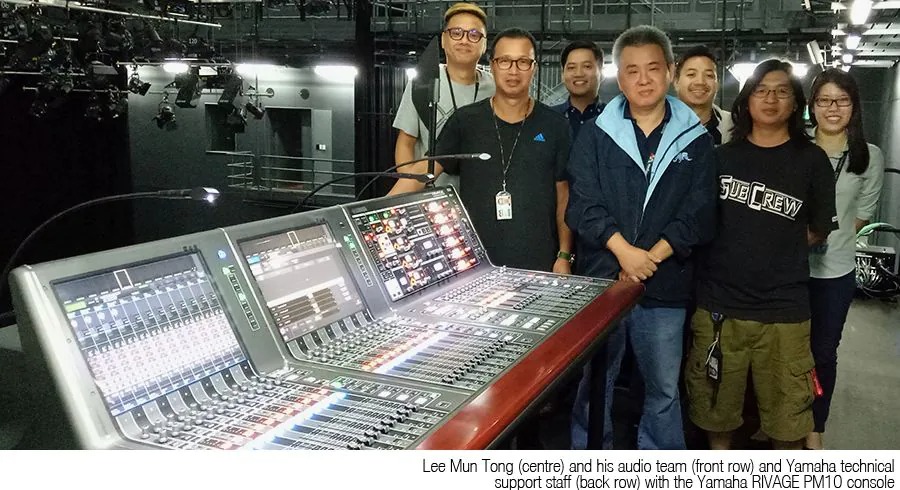 位于Mediacorp演播室核心部位的环球360