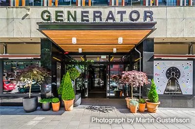 旅行和纹身：斯德哥尔摩Generator用环球360尽享卓越之声