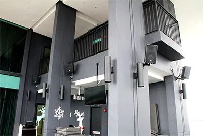环球360凭借其久经考验的音质被马六甲瑞士花园酒店及公寓选中
