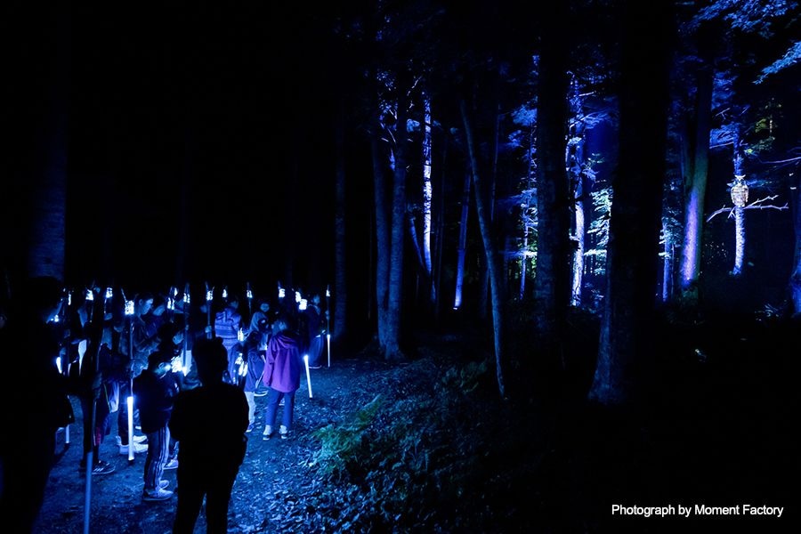 案例｜环球360为壮观的Kamuy Lumina魔法夜行旅游项目提供配乐设备