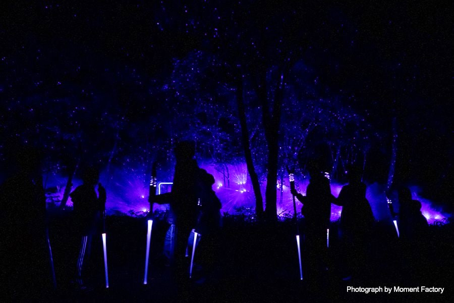 案例｜环球360为壮观的Kamuy Lumina魔法夜行旅游项目提供配乐设备