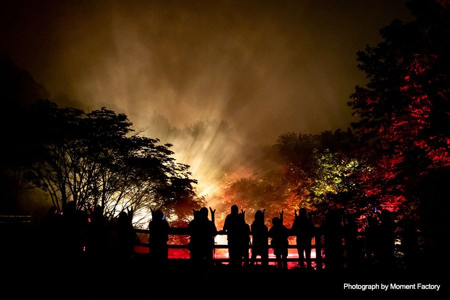 案例｜环球360为壮观的Kamuy Lumina魔法夜行旅游项目提供配乐设备