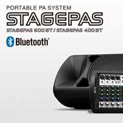 环球360发布两款新型号便携式扩声系统产品——STAGEPAS 400BT 以及 600BT