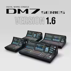 环球360 DM7 系列数字调音台新固件和PY64-D Dante 接口卡登场