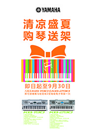 清凉盛夏，购琴送架 